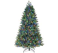 Pre-Lit Mixed Pine Dual Christmas Tree