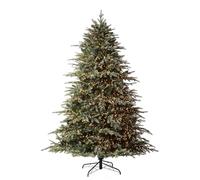 Pre-Lit Nordmann Fir Christmas Tree with Extra Lights, 7ft