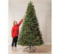 Pre-Lit Royal Fir Multi-Function Christmas Tree, 9 ft
