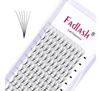 Pre Made Fans Eyelash Extensions 6D 0.07-D Curl 10mm Fadlash Premade Russian Volume Lashes Fan Pointy Base Long Lasting Pre Fanned Easy Application Lash Extension
