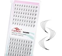 Pre Made Fans Lashes 6D Pointy Base Premade Eyelash Extension 0.07mm C Curl 8-14mm Mixed Length Volume Russian Lash FADVAN(6D-0.07C-MIX)