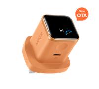 Pre-Order | Anker Nano Charger (45W, Smart Display) Orange