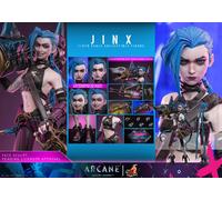 Pre-order UK Hot Toys TMS137 1/6 Arcane League of Legends Jinx Action Figure