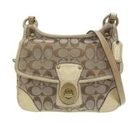 Pre-owned Canvas crossbody-bags - female - Coach Pre-owned - Vintage Cross Body Bags - Beige - ONE SIZE - Pre-owned ONE SIZE