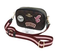 Pre-owned Canvas Shoulder Bag - female - Coach Pre-owned - Vintage Cross Body Bags - Brown - ONE SIZE - Pre-owned ONE SIZE