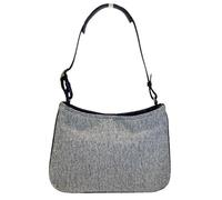 Pre-owned Herringbone Wool Leather 2way Bag - female - Coach Pre-owned - Vintage Shoulder Bags - Gray - ONE SIZE - Pre-owned ONE SIZE