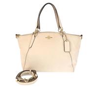 Pre-owned Leather 2way Bag - female - Coach Pre-owned - Vintage Handbags - Beige - ONE SIZE - Pre-owned ONE SIZE