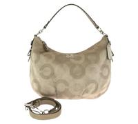 Pre-owned Madison Dotted Op Art Satin 2way Bag - female - Coach Pre-owned - Vintage Shoulder Bags - Beige - ONE SIZE - Pre-owned ONE SIZE
