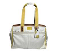 Pre-owned Tote Bag - female - Coach Pre-owned - Vintage Tote Bags - White - ONE SIZE - Pre-owned ONE SIZE