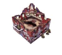 Pre-Painted WW2 Ostfront Stalingrad Apartment Block Front