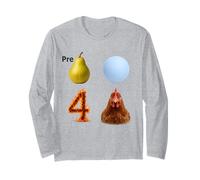 Pre Pear Uranus 4 Chicken Funny Meme Long Sleeve T-Shirt