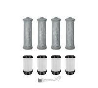Pre Post Filter Replacement，Compatible for Tineco，Pure One S15 Pet/EX/Pro/Essentials Cordless Vacuum Parts(9pcs)