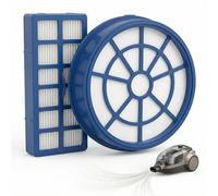 Pre & Post Motor Exhaust Filter Kit, Practical Spare Filter Kit For Hoover Breeze Vacuum Cleaner U81, BR2020, BR30, BR71, Washable Reusable Vacuum Filter, Replacement Filters Spare Parts