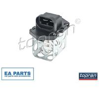 Pre-resistor, electro motor radiator fan for RENAULT CLIO ESPACE TOPRAN 701 415