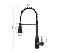 Pre-rinse Pull-Down Swivel Kitchen Faucet