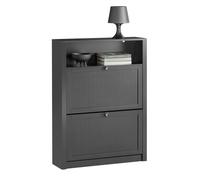 Pre-sale SoBuy FSR87-SCH, Shoe Cabinet Shoe Rack Shoe Storage Cupboard Organizer Unit, Black