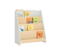 Sobuy Kmb106-Hg, Children Kids Bookcase Bookshelf Storage Shelf With 4 Shelves, Grey,w61Xd30Xh70
