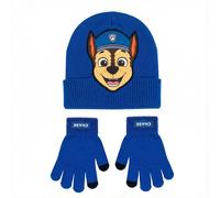 Pre School 2 Piece Hat And Gloves Winter Paw | Acotis - Textile