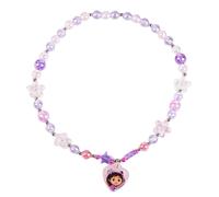 Gabby's Dollhouse Children's Necklace with Character Pendant and Decorative Beads in Star and Flower Shape | Official Costume Jewellery for Girls Over 3 Years, Ideal for Gift and Symbolic Play