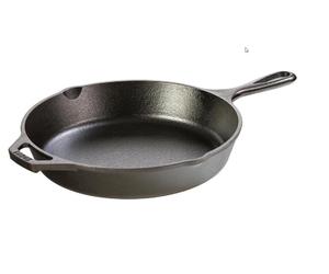 Pre Seasoned Cast Iron Skillet Frying Pan Made in The USA 26 cm/10.25 inch Multi