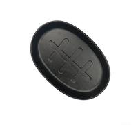 Pre-Seasoned Oval Cast Iron Skillet, Cast Iron Griddle Pan, for Steak Seafood BBQ(A)