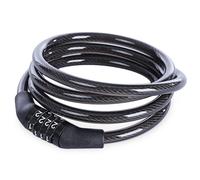 Pre-Set Combination Lock For Bicycles, Motorcycles, Doors, Fences, Anti-Theft Outdoor Lock, Self-Coil Design Space-Saving, Cutting-Resistant