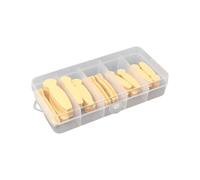 Pre Shaped Fly Tying Foam Bodies 18 Piece EVA Dry Fly Set, Closed Cell Foam for Anglers and Tiers At Home Use Body Pre Cut Dry Tying Closed Cell Eva Supplies Floating Cutouts Table Body Blanks