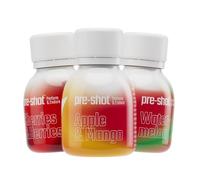 Pre-Shot Pre-Workout Energy Shot | 5 Functional Mushrooms | 200mg Caffeine, Beta Alanine, Beetroot | No Tingling, No Crash | Vegan, Sugar-Free | 60ml Ready-to-Drink | 6-Pack