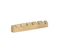 Pre-Slotted Bass guitar Brass nuts 6 string Bass Top Nut 54mm x 6mm