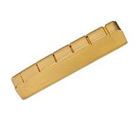 Pre-Slotted Brass Nut 43mm Gold Plated for Les Paul LP Electric Guitar