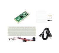 Pre-soldered Raspberry Pi Pico 2 Microcontroller Board Starter Kit, Based on Rasp Pi RP2350 Microcontroller Chip, with Dual-core and Dual-architecture Design, Running up to 150 MHz, 4 Items