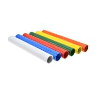 Pre-Sport Classic Plain Relay Baton (Pack of 6) Pre-Sport Multicolor
