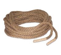 Pre-Sport Leather Bound Tug Of War Rope in Brown Pre-Sport Brown