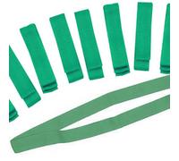 Pre-Sport Team Bands (Pack Of 10) Green (100Cm)
