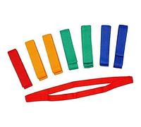 Pre-Sport Unisex (Pack 10) Team Bands Pack of 10 , Green, 100cm UK