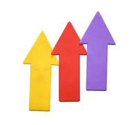 Pre-Sport Unisex-Youth Arrow Floor Marker (Pack of 6), Red, One Size