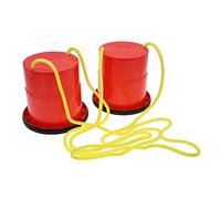 Pre-Sport Unisex-Youth Essential Stilts, Black/Red, One Size