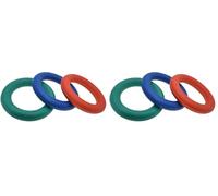 Pre-Sport Unisex-Youth Sponge Rubber Ring, Green, 150mm (Pack of 2)