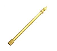 Pre-sta Valve Adapter Bi-ke Pump - Chrome Tyre Valve Extension Rod | Brass Auto Tire Valve Extension Adaptor | Tire Valve Extension Adapter for Car, Truck | Car Tire Valve Inflatable Copper Extension