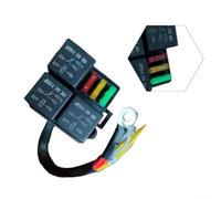 Pre-Wired 24V Fuse Relay Box with 3-Circuit Configuration for ATC For ATO Blade Fuse Use in 24V Electrical Architectures