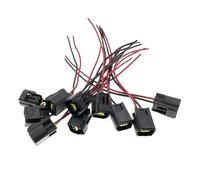 Pre wired Coil Pack Plug Compatible With Mazda 6 3.0L V6 2.3L L4 2003 2004 2005 1P1258 PT5742 Car Cam Crankshaft Position Sensor Ignition Coil Connector(10pcs)
