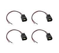 Pre wired Coil Pack Plug Compatible With Mazda 6 3.0L V6 2.3L L4 2003 2004 2005 1P1258 PT5742 Car Cam Crankshaft Position Sensor Ignition Coil Connector(4pcs)