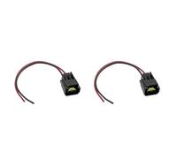 Pre wired Coil Pack Plug Compatible With Mazda 6 3.0L V6 2.3L L4 2003 2004 2005 1P1258 PT5742 Car Cam Crankshaft Position Sensor Ignition Coil Connector(2pcs)
