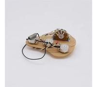 Pre Wired Guitar Harness 1 Set For SSS Pickups Loaded Pre-wired Electric Guitar Wiring Harness Prewired Kit(Oil Cap A)