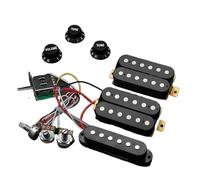 Pre Wired Guitar Harness 1 Set Wiring Harness Prewired 2T1V SSS/SSH 1T1V HH Humbucker Pickup For ST Guitar(SSH A)
