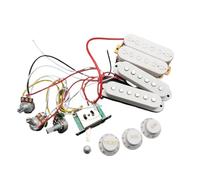 Pre Wired Guitar Harness 1 Set Wiring Harness Prewired 2T1V SSS/SSH 1T1V HH Humbucker Pickup For ST Guitar(HSH B)