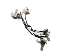 Pre Wired Guitar Harness Electric Guitar Parts Wiring Harness Kit Three Knobs Plus One Interface Line And Accessories