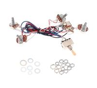 Pre Wired Guitar Harness Electronic Circuit Wiring Harness For LP Guitar Replacement Parts(Yellow)