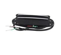 Pre-Wired Pickup Harness Kit 1PCS Ceramic Hot Dual Rails Humbucker Pickup 6K For ST Electric Guitar 4 Colors Choose(Black 1)