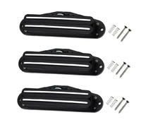 Pre-Wired Pickup Harness Kit 3Pack SSS Pickup Single-coil Set Humbucker Pickup Hot Rails Ceramic Black For ST Electric Guitar Parts Accessory
